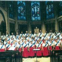 Chorale acadienne du sud-ouest de la Nouvelle-Écosse en Louisiane lors du Congrès mondial acadien en 1999