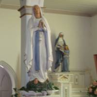 La statue de Notre-Dame-de-l'Assomption, Église de Notre-Dame-de-l'Assompton, Arichat